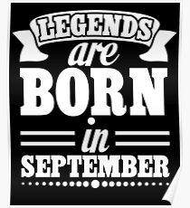 Póster Las leyendas nacen en septiembre