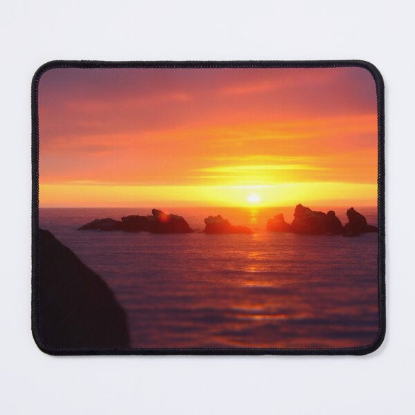 Item preview, Electric Ocean Sunset designed and sold by newburyboutique.