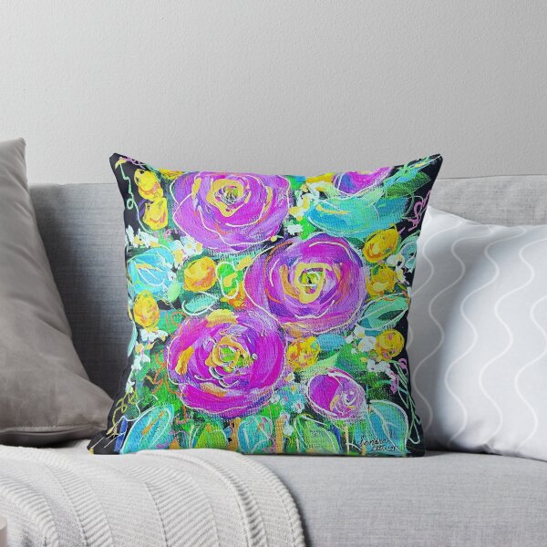 Item preview, Abstract FloralPurple designed and sold by Sandra Lett.