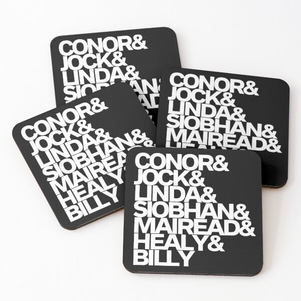 Item preview, Young Offenders Character Names - White designed and sold by bantershirts.