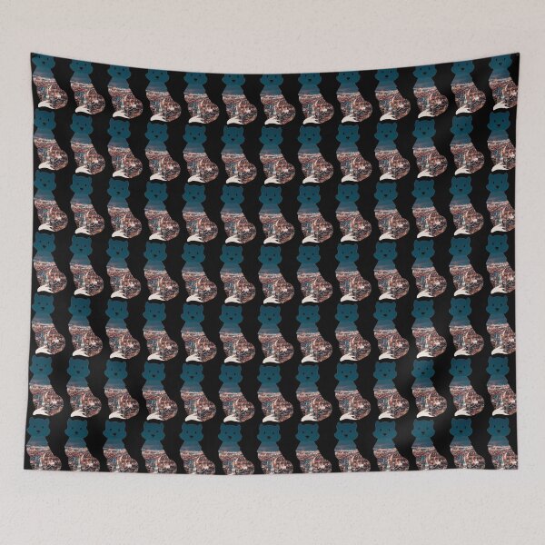 Item preview, City fox pattern - wanderlust designed and sold by LukjanovArt.