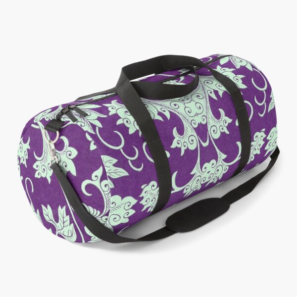 Item preview, Purple Floral Retro Vintage Print designed and sold by Chadrick Rode.