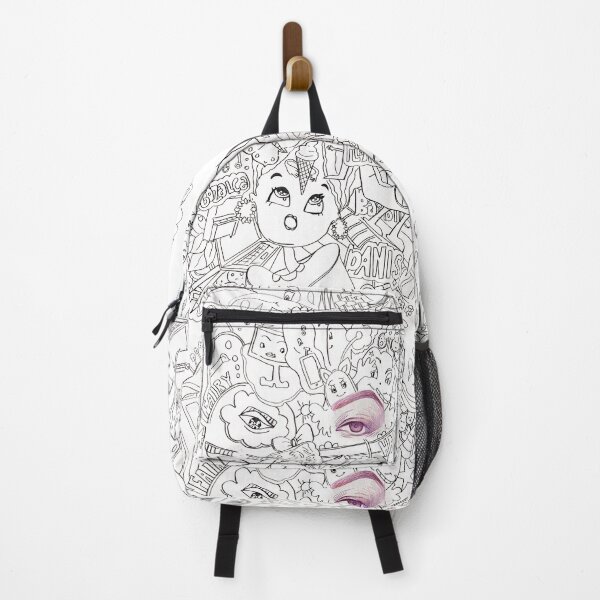 Item preview, doodle art black and white minimal line art designed and sold by Nazrin Nasimi.