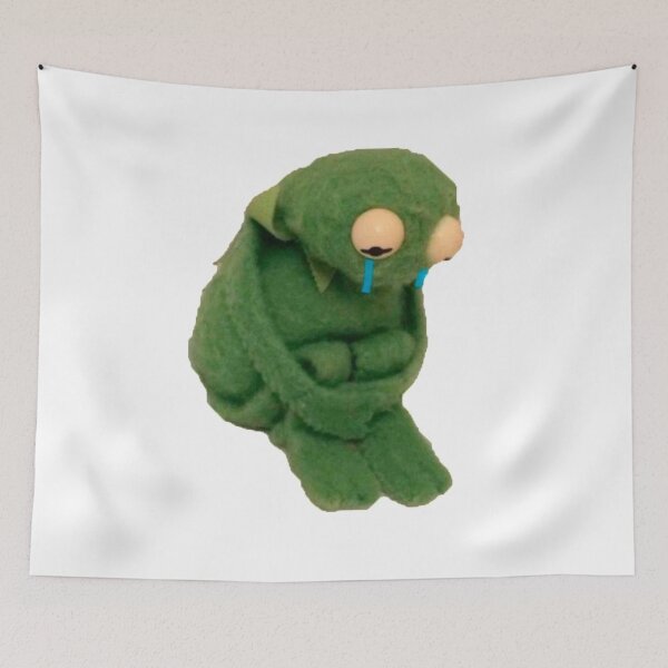 Item preview, kermit crying meme designed and sold by valwerty.