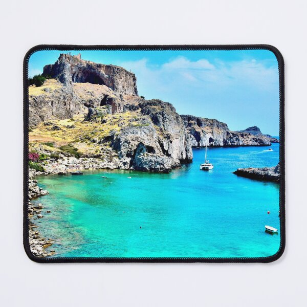 Item preview, Beautiful Blue Ocean, Santorini, Greece designed and sold by newburyboutique.