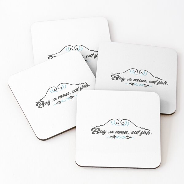 Item preview, Buy, a man, eat fish,funny quote, Essential designed and sold by aydidi.
