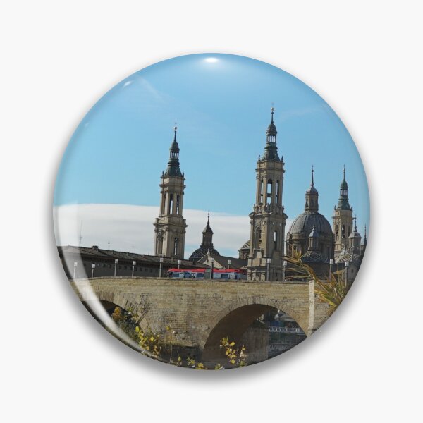 Item preview, ZARAGOZA - SPAIN - TRAVEL - POSTER - ART - BASILICA DEL PILAR  designed and sold by Tropical Blood.
