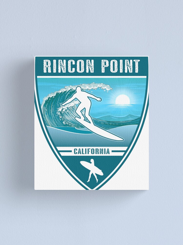 Imagen 1 de 3, Lienzo con la obra Surf Rincon Point California, diseñada y vendida por MilitaryCandA.