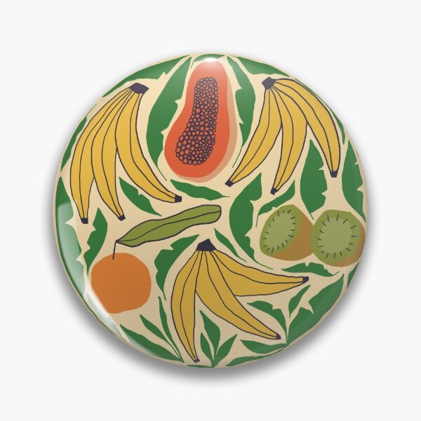 Item preview, Brazilian Tropical Fruits // Banana, Papaya, Kiwi, Cashew Apple designed and sold by Haley Schulz.
