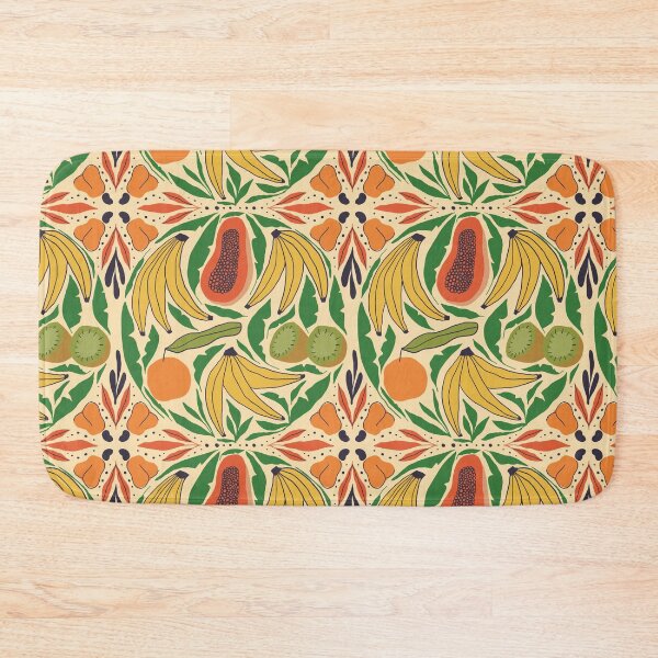 Item preview, Brazilian Tropical Fruits // Banana, Papaya, Kiwi, Cashew Apple designed and sold by Haley Schulz.