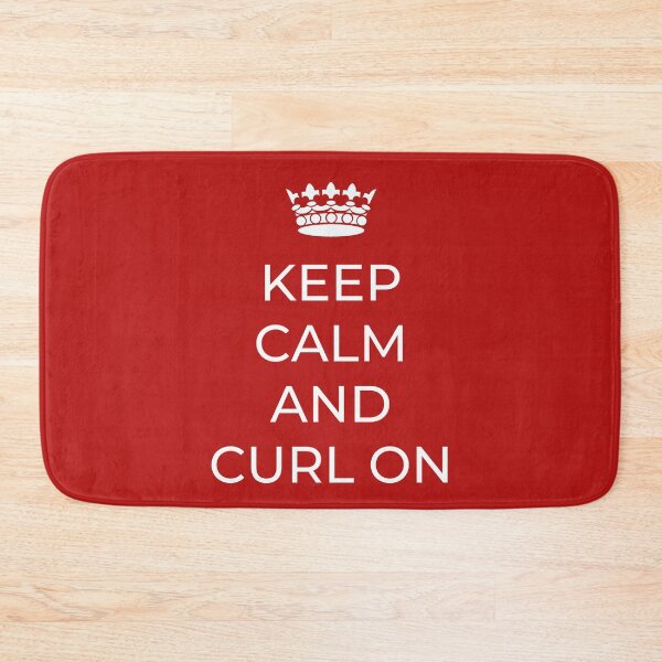 Item preview, Keep Calm and Curl On designed and sold by VJKTees.