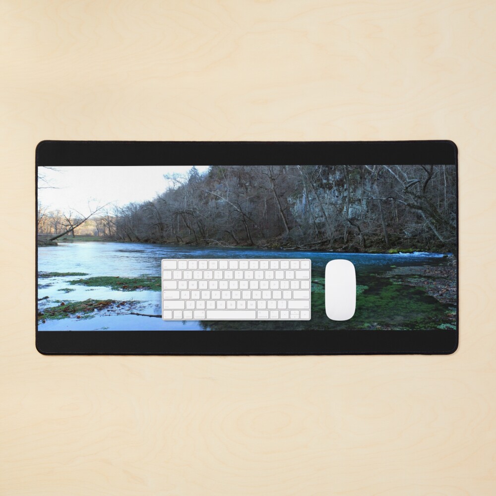 Big Spring and Spring Branch Panorama Mouse Pad