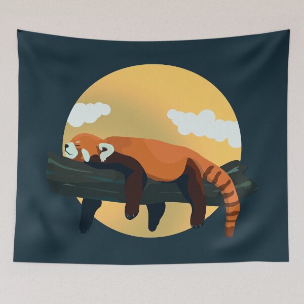 Item preview, Red Panda Lazing designed and sold by amenwolf.