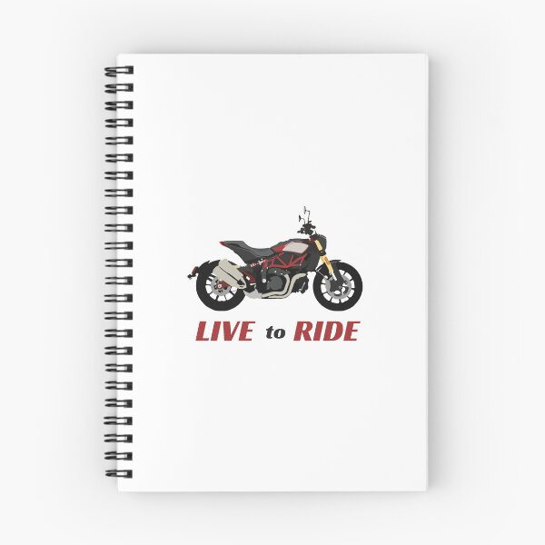 Item preview, Indian FTR 1200 with quote "Live to Ride" designed and sold by WiredDesigns.