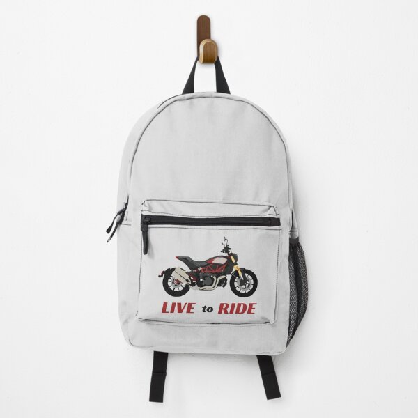 Item preview, Indian FTR 1200 with quote "Live to Ride" designed and sold by WiredDesigns.