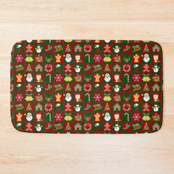 Item preview, Checkered Christmas designed and sold by ThreadsByCampion.