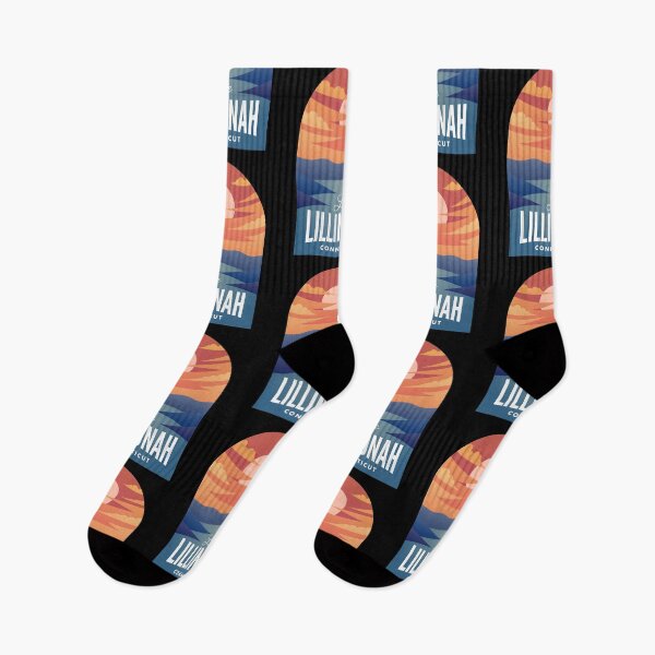 Artikelvorschau, Lake Lillinonah CT Retro Sunset entworfen und verkauft von HalpinDesign.