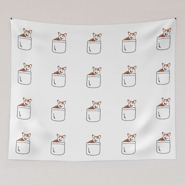 Item preview, CORGI IN POCKET designed and sold by SamiJanelle.