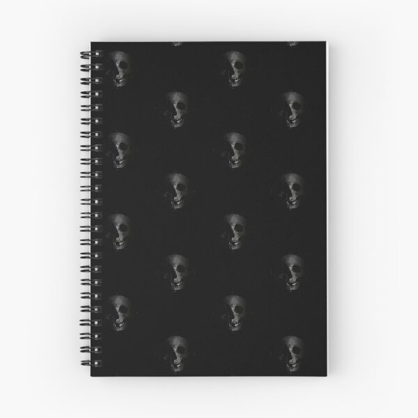 Aperçu de l'œuvre Crâne cercle noir créée et vendue par thumbjoint.