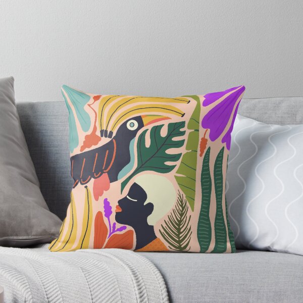Item preview, Tropical Abstract Toucan Print designed and sold by Haley Schulz.