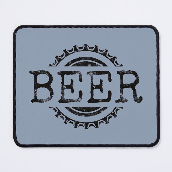 Item preview, Beer Word and Bottle Cap (black) designed and sold by DKdesigns27.