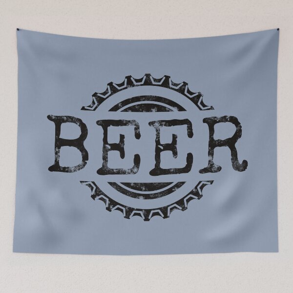 Item preview, Beer Word and Bottle Cap (black) designed and sold by DKdesigns27.