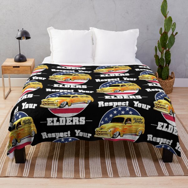 Item preview, Funny Car Guy - Respect Your Elders Classic Panel Truck designed and sold by CharJens.