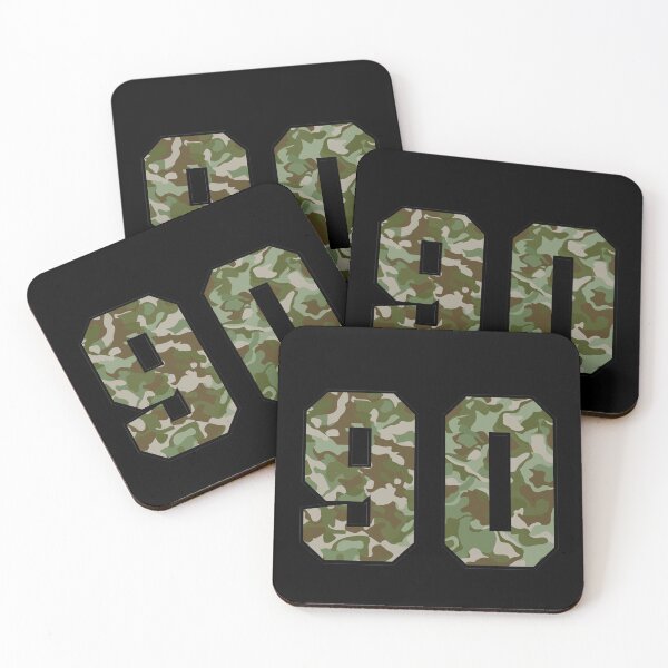 Item preview, Army Camo Number ninety Veteran Lucky Number 90 designed and sold by Urosek.