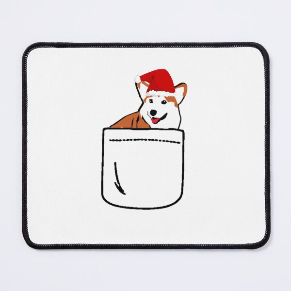 Item preview, CHRISTMAS CORGI IN POCKET designed and sold by SamiJanelle.