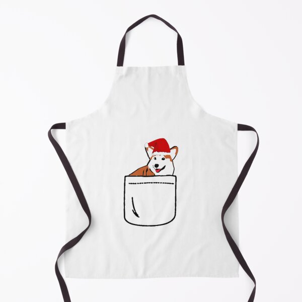 Item preview, CHRISTMAS CORGI IN POCKET designed and sold by SamiJanelle.