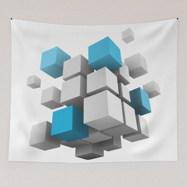 Item preview, 3d Graphic Design Cube designed and sold by MusicSkateboard.