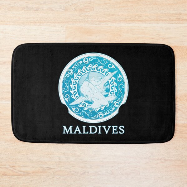 Item preview, Hammerhead Shark Maldives designed and sold by NicGrayGraphic.