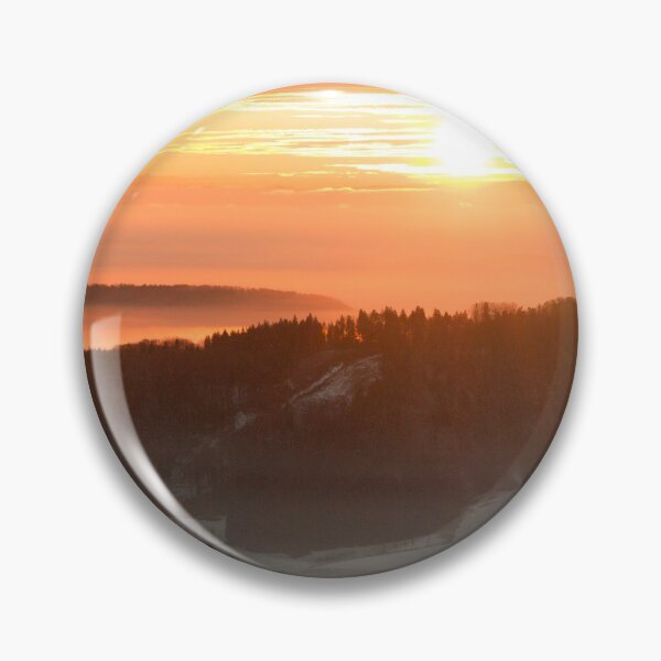 Item preview, Suset Above the Fog - Lake Constance Panorama designed and sold by holgermader.