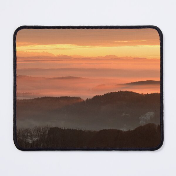 Item preview, Suset Above the Fog - Lake Constance Panorama designed and sold by holgermader.
