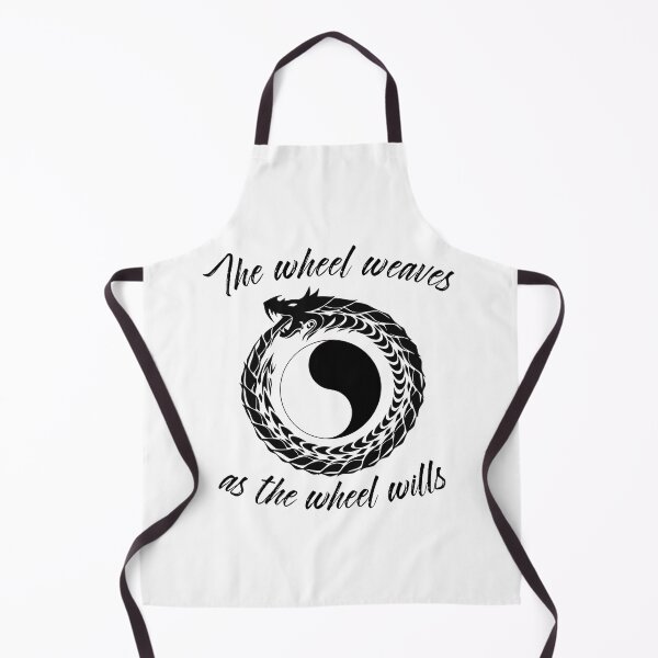Item preview, The Wheel Weaves as The Wheel Wills Wheel of Time Dragon Parody  designed and sold by Candlewood Museum & Gift Shoppe.