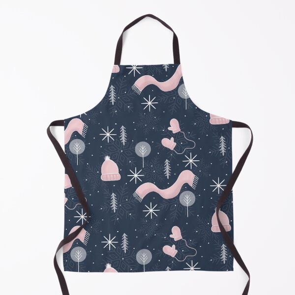 Item preview, Cold Weather Pattern, Navy and Pink designed and sold by Quick Brown Fox Canada.