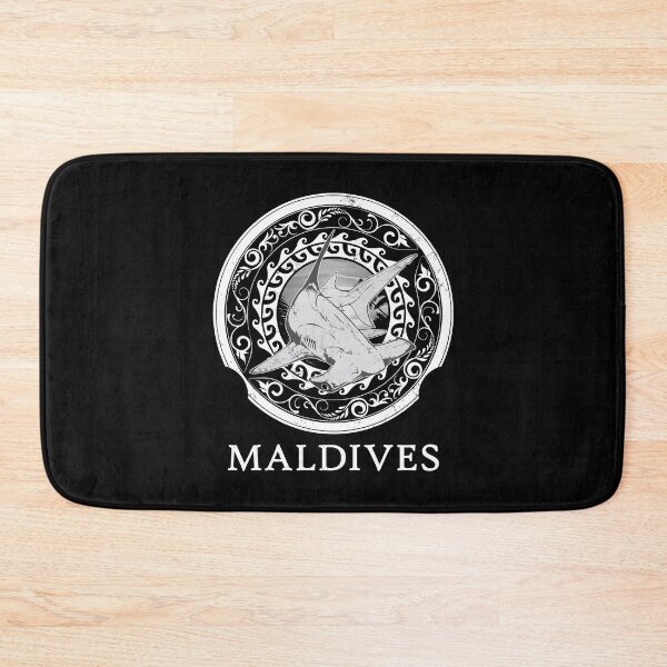 Item preview, Hammerhead Shark Maldives designed and sold by NicGrayGraphic.