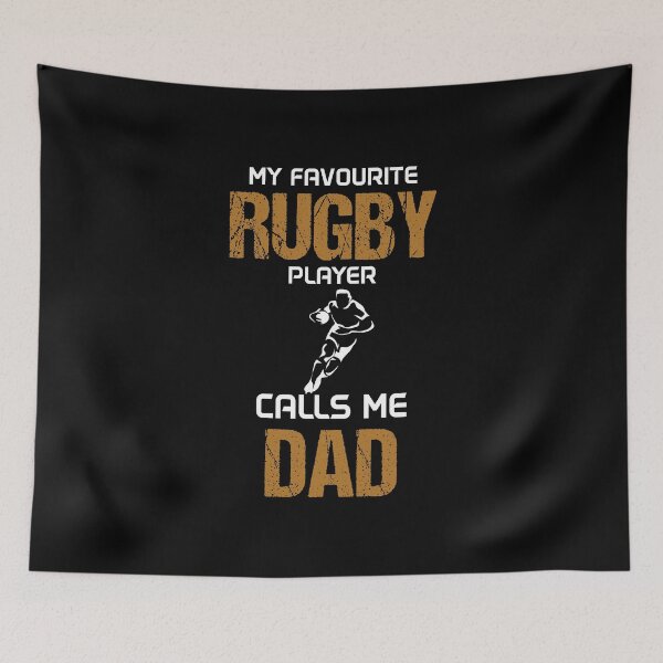 Item preview, My Favorite Rugby Player Calls Me Dad, Rugby Gifts, Rugby League, Rugby Player, Rugby Team, Rugby Dad designed and sold by Beinfashion.
