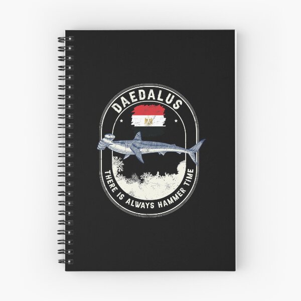 Item preview, Daedalus Always Hammer Time Liveaboard Hammerhead Shark designed and sold by StrongShirts.