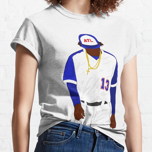 Majestic, Shirts & Tops, Atlanta Braves Ronald Acua Jr Youth Jersey