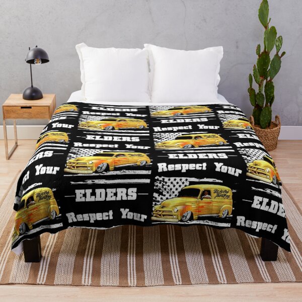 Item preview, Funny Car Guy - Respect Your Elders Classic Panel Truck designed and sold by CharJens.