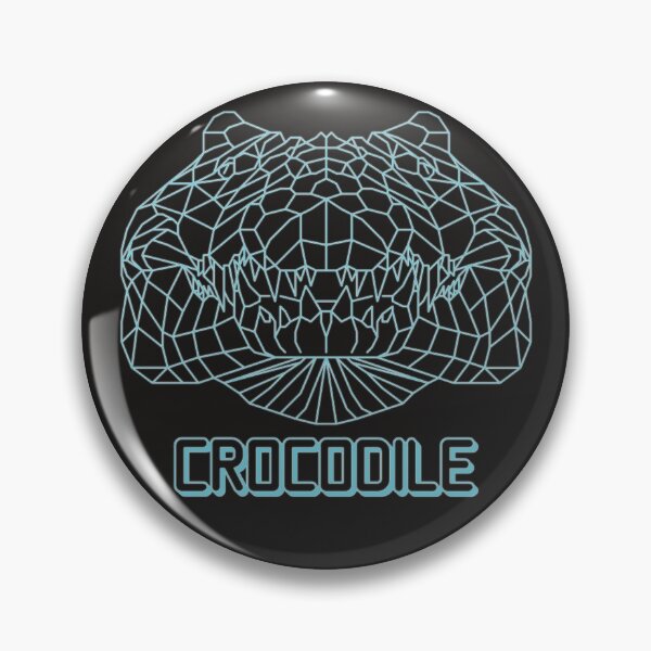 Aperçu de l'œuvre crocodile géométrique créée et vendue par capotees.