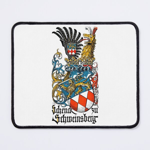 Item preview, GERMAN COAT OF ARMS Schenck zu Schweinsberg designed and sold by BulganLumini.