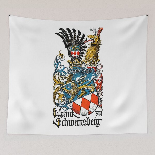 Item preview, GERMAN COAT OF ARMS Schenck zu Schweinsberg designed and sold by BulganLumini.