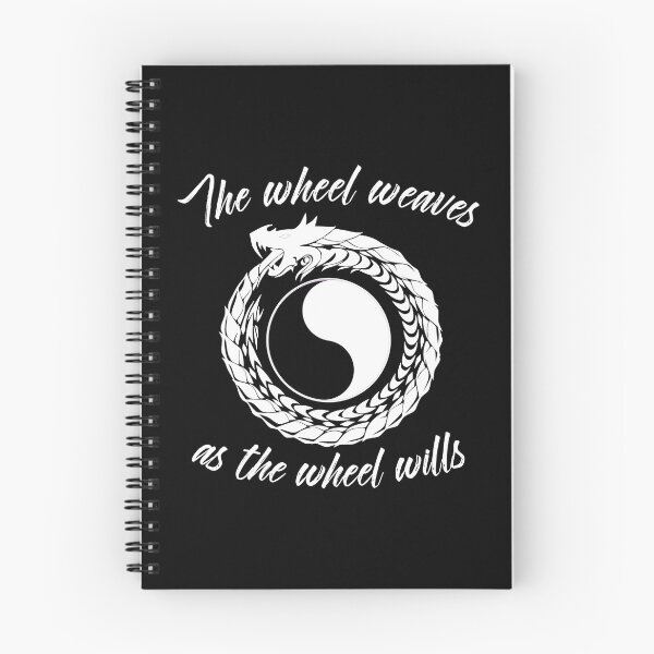 Item preview, The Wheel Weaves as The Wheel Wills Wheel of Time Dragon Parody  designed and sold by Candlewood Museum & Gift Shoppe.