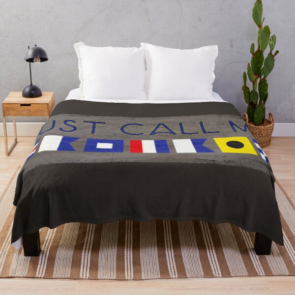 Item preview, Just Call Me Captain Nautical Flag Letters Boating designed and sold by GulfGal.