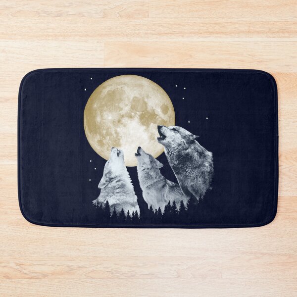 Item preview, Wolves Howling at Moon designed and sold by Brigidmalloy.