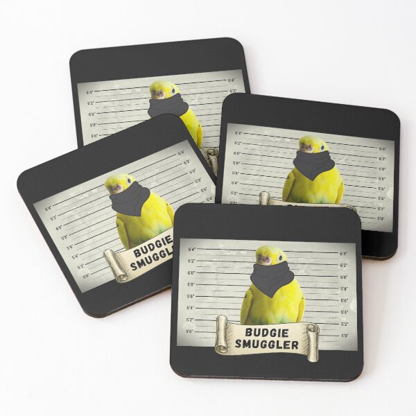 Item preview, Wanted Poster.  Budgie Smuggler.-Funny Bird-Funny Budgie-Sarcastic designed and sold by SighFly52.