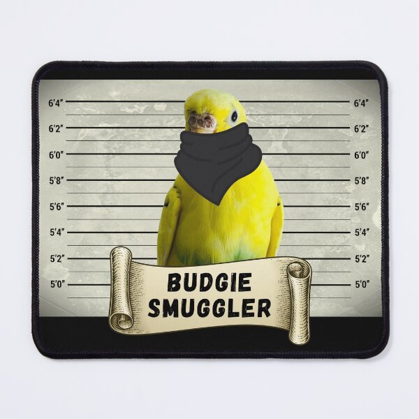 Item preview, Wanted Poster. Budgie Smuggler.-Funny Bird-Funny Budgie-Sarcastic designed and sold by SighFly52.
