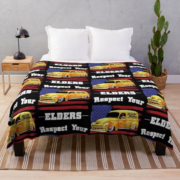 Item preview, Funny Car Guy - Respect Your Elders Classic Panel Truck designed and sold by CharJens.